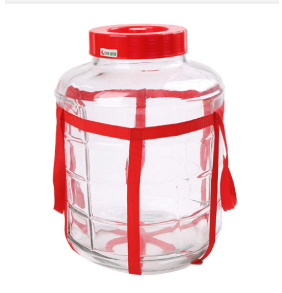 China producer wide mouth, glass carboy,jar for beer brewing and wine making