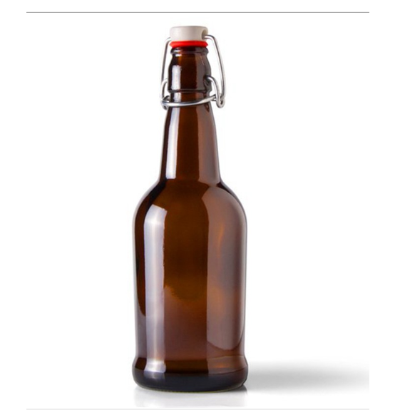 CN0636 amber beer glass bottle 330ml